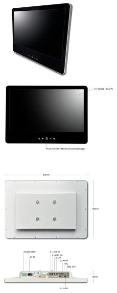 Medizinischer Panel PC